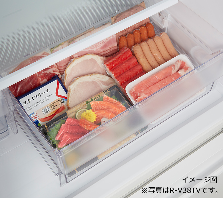 R-V32TV ： 冷蔵庫 ： 日立の家電品