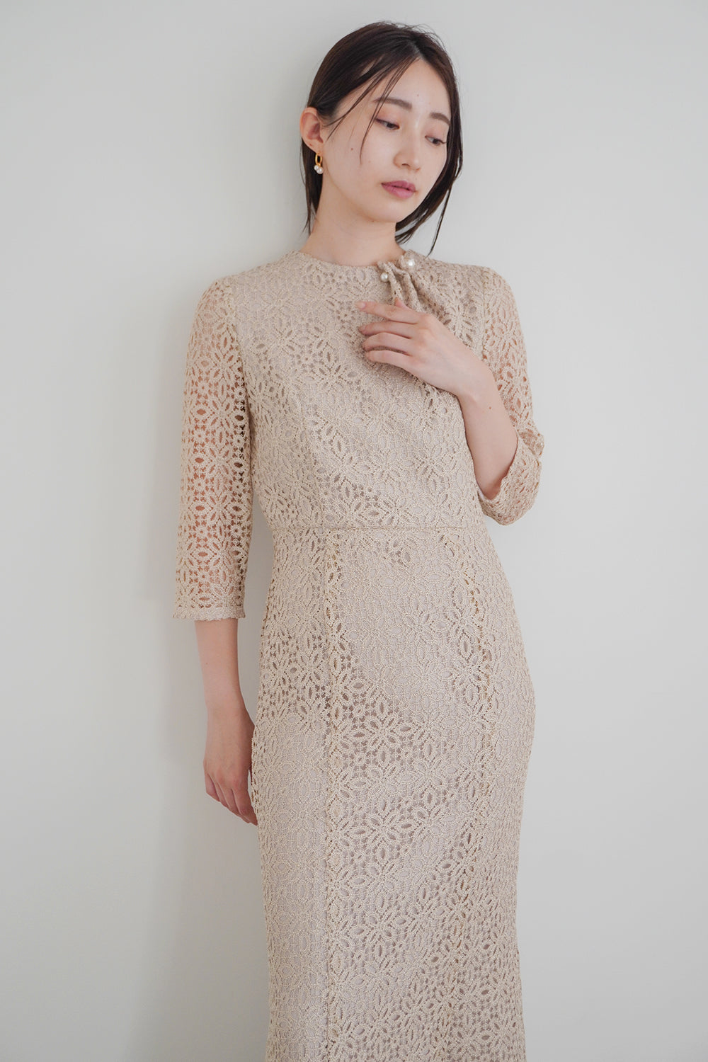 kaene公式オンラインストア ラメクロシェドレス / 100877 結婚式