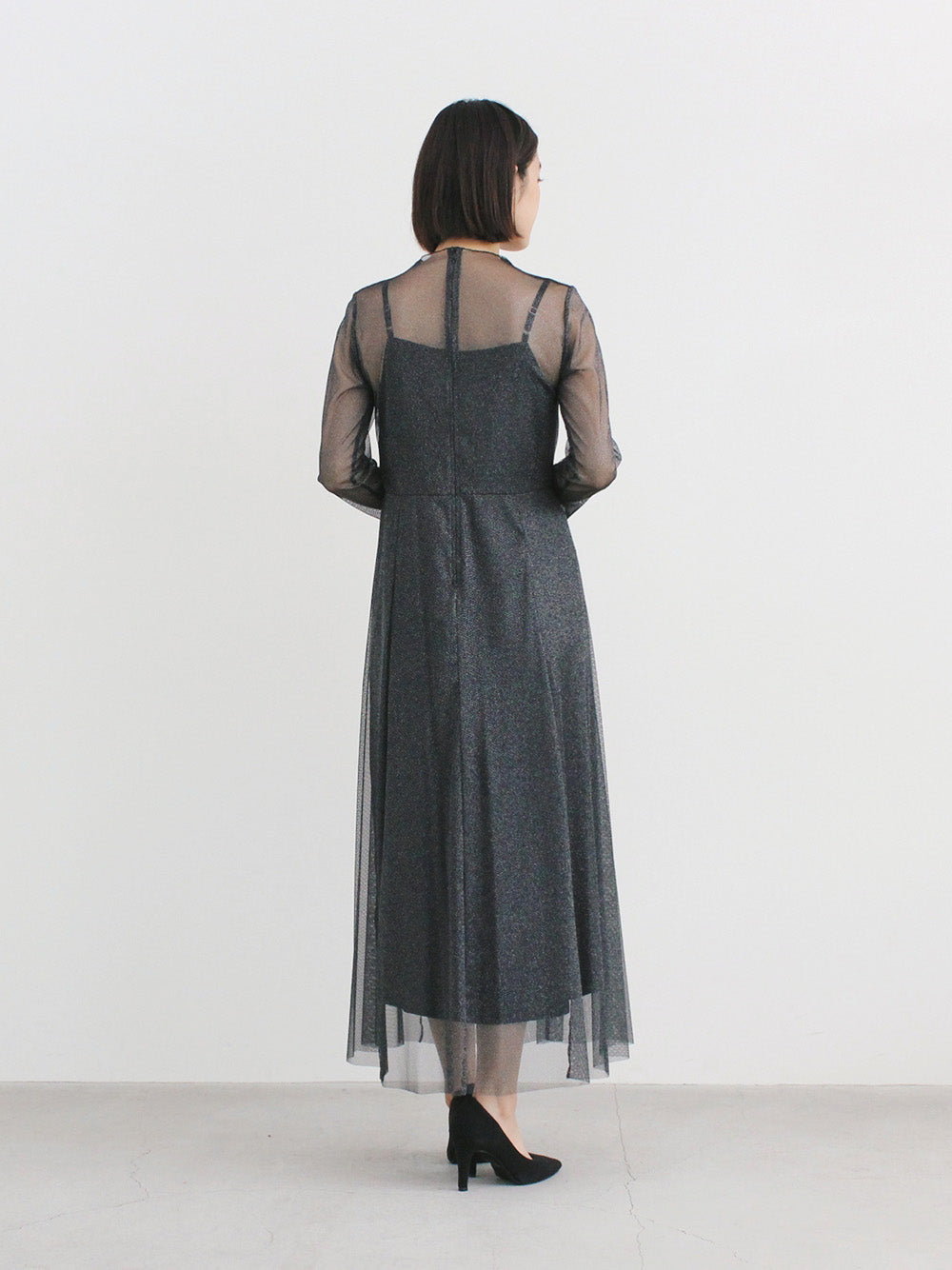 kaene公式オンラインストア ラメチュールメロウワンピース / 100535