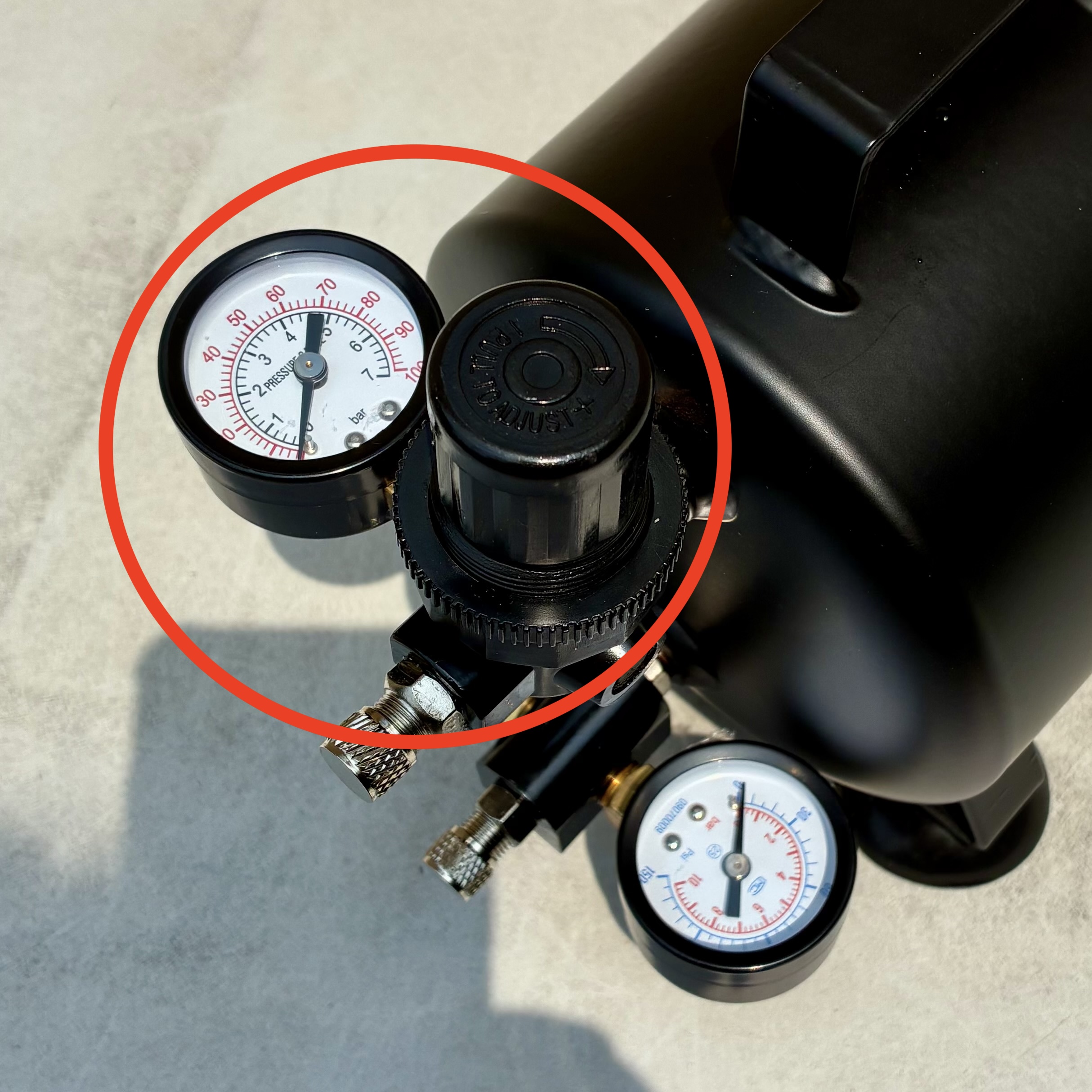 PROFIX AIR-SYSTEMS エアブラシ用エアータンク T-25 – 模型製作 かえる工房