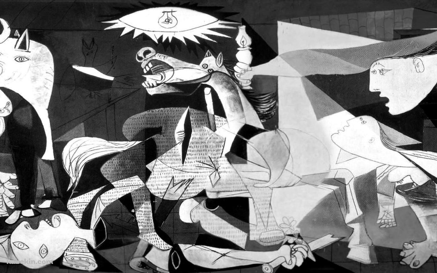 ピカソのスペイン戯曲の中のエッチングの版画紙へのコピー、オリジナル