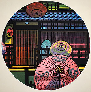 クリフトン·カーフ 版画＋モノクロ版画＋版木 希少3点セット額装込み