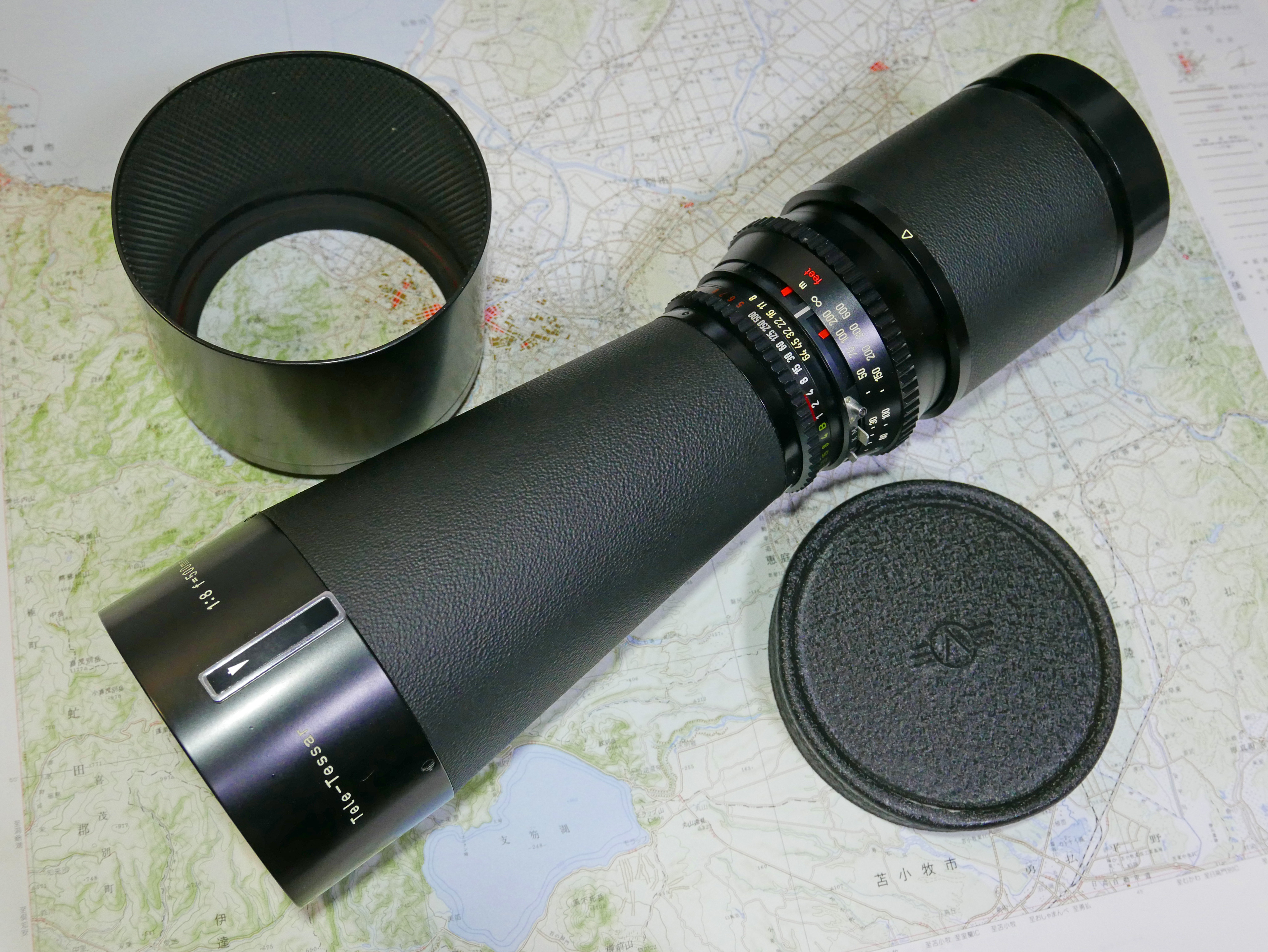 ハッセルブラッド】のテレテッサーC 500mm F8で富士山を切り取ってみる！