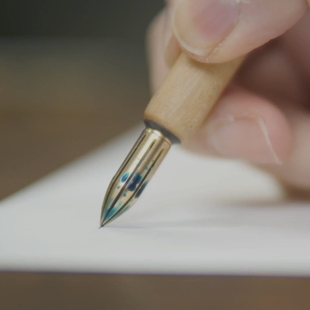 Gift set - Metal nib x Pen rest カキモリのギフトセット – Kakimori