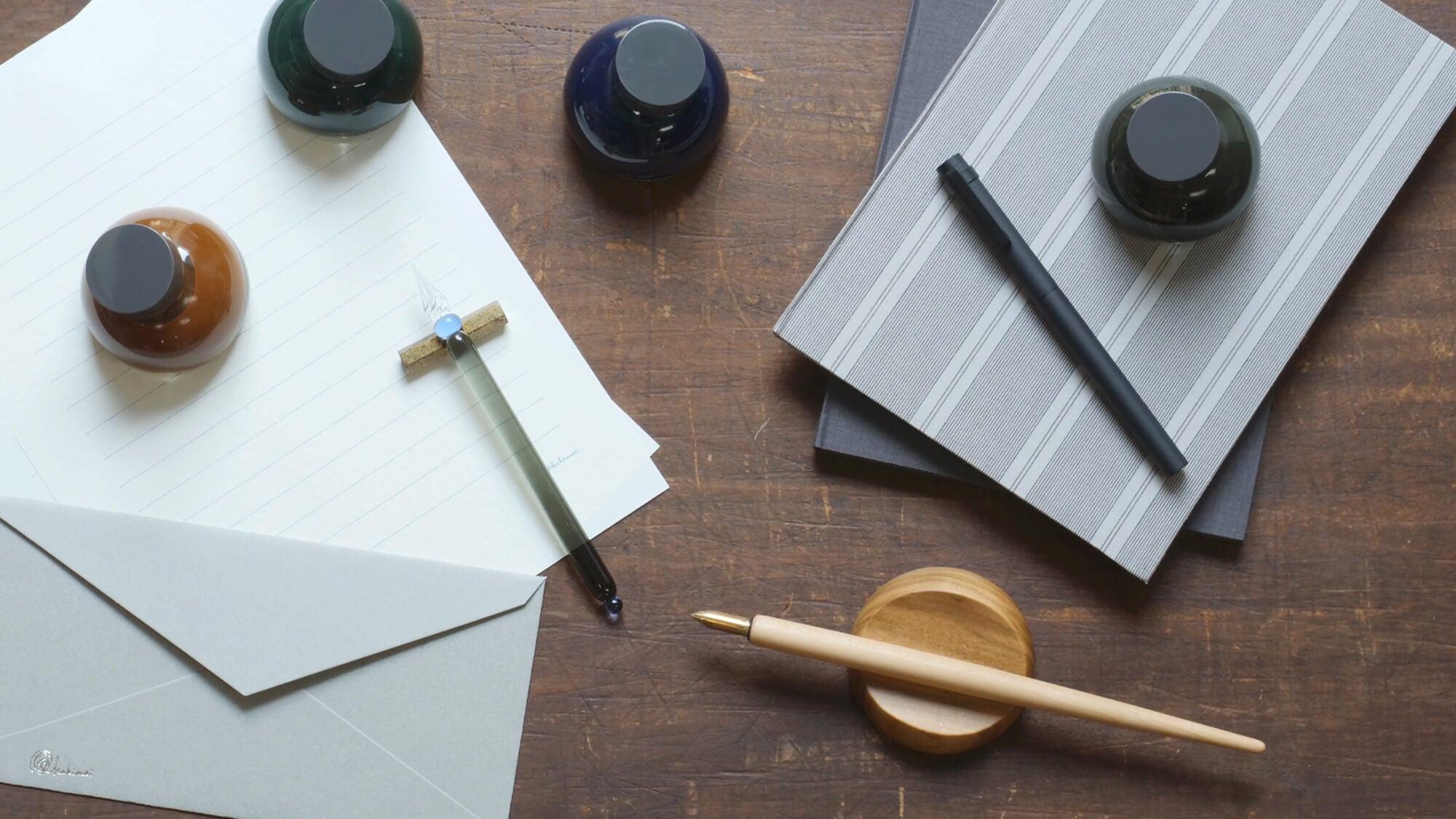 kakimori TETZBO ガラスペン & ガラスニブ kakimori TETZBO ガラスペン