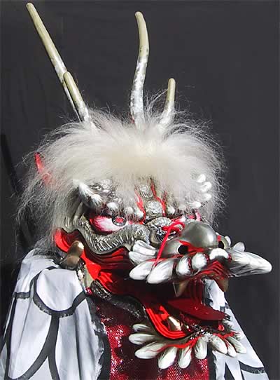 ね*ン様 神楽 大蛇 お面 石見神楽 075 ホビー・楽器・アート 神楽 大蛇