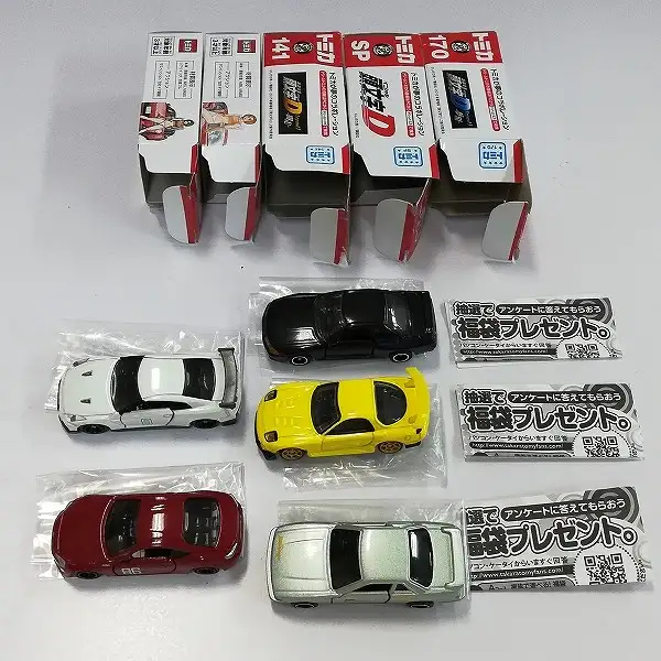 新品未開封 ドリームトミカ☆頭文字D MFゴースト 7台セット 新品未