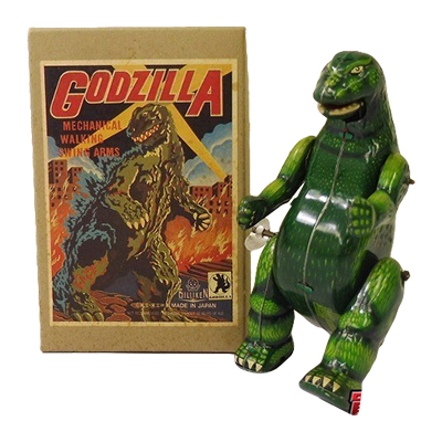 参考価格】ブルマァク ブリキ 世紀の大怪獣 ゴジラ リモート