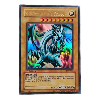 ブルーアイズホワイトドラゴン20th 青眼の白龍 20th psa9 遊戯王