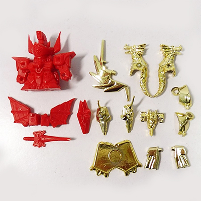 最終値下げ】ガン消し ガンドランダー 機竜士 レッドランダー SD