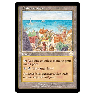 参考価格】MTG MMQ リシャーダの港/Rishadan Port （英） Foil