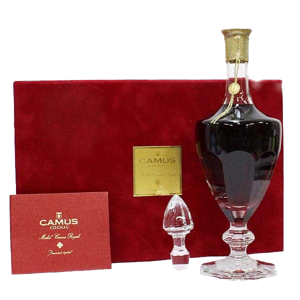 未開栓】CAMUS バカラ.コニャック クリスタルキャップ付き ♪CAMUS