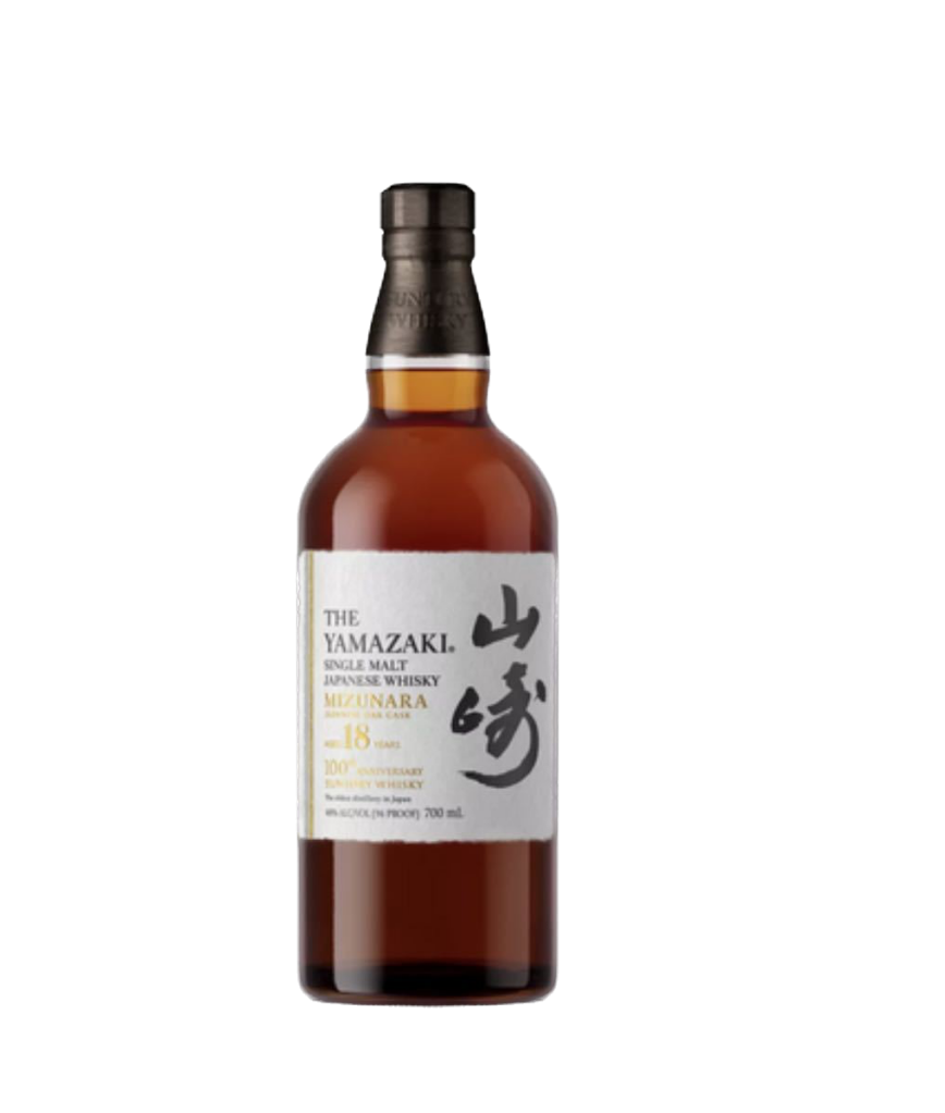 26年2月10日最新】サントリー山崎 18年 ミズナラ 100周年記念ボトル