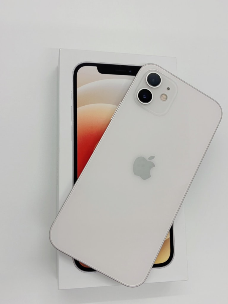 Apple 販売 iPhone 12mini ホワイト 本体 箱付き SIMロックなし Apple