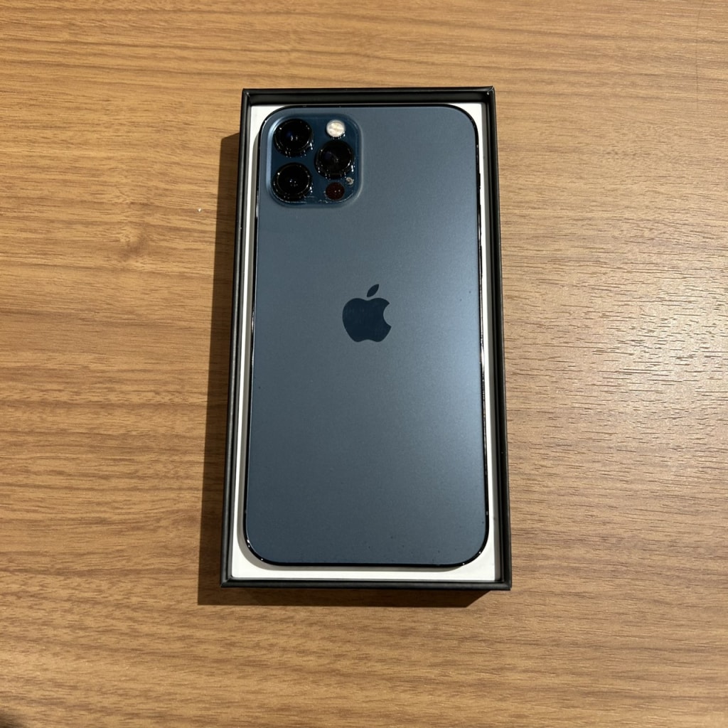 iPhone 12 Pro MAX 256GB SIMロック解除 ブルー iPhone 12 Pro MAX
