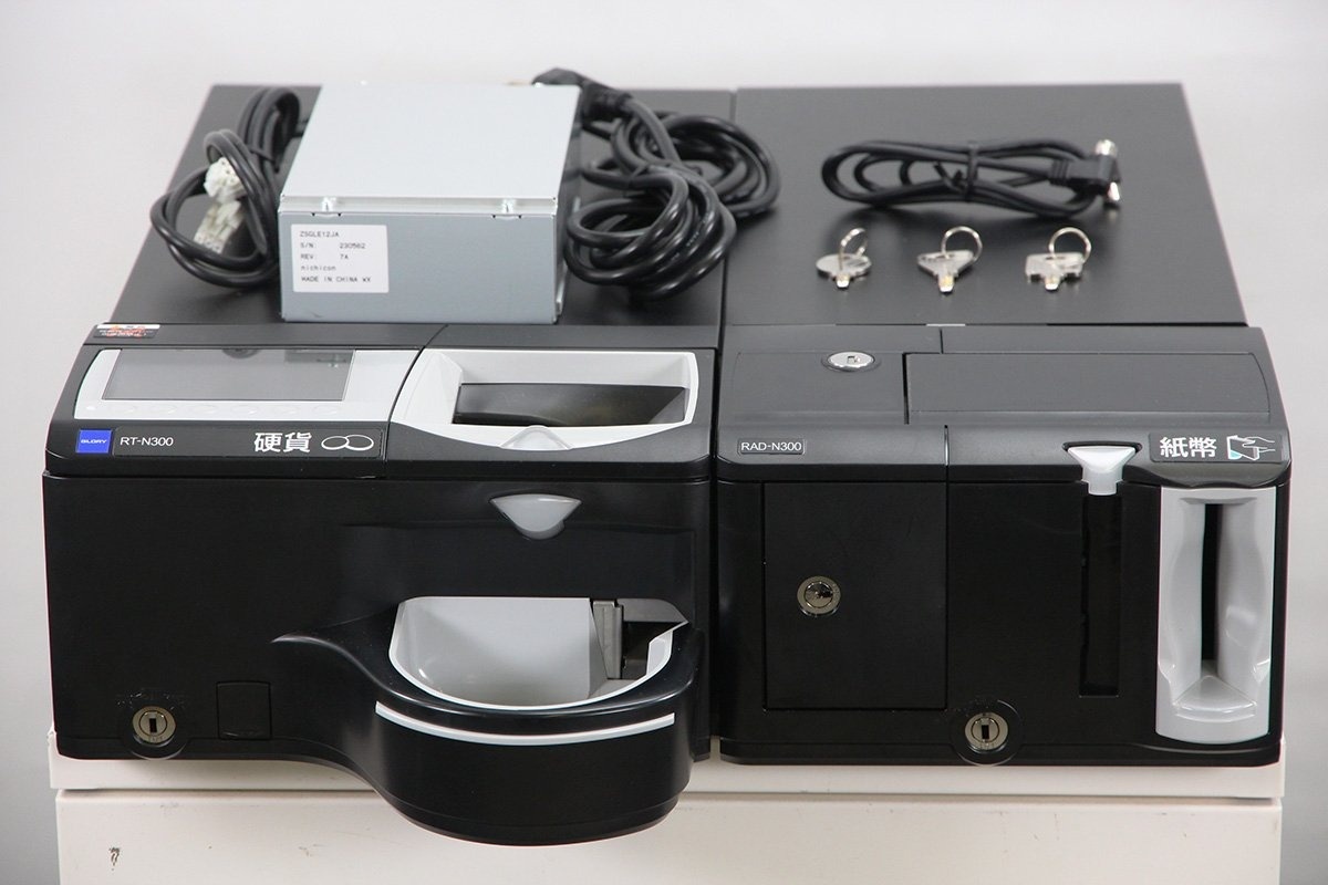 新500円＆新紙幣対応済 スマレジにも対応 グローリー 自動釣銭機 RAD