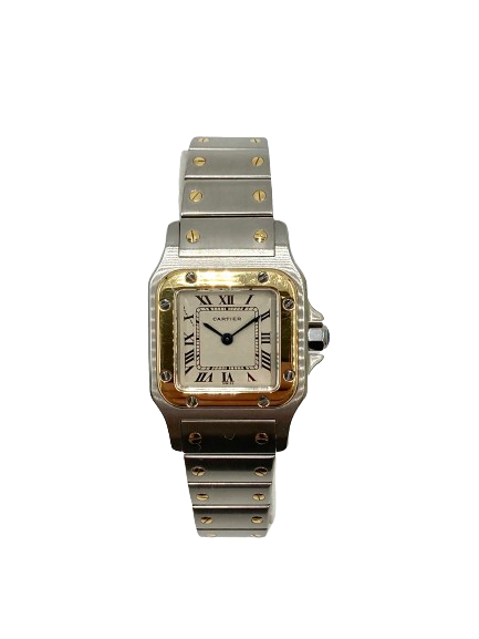 Cartier カルティエ サントスガルベSM 時計 サントスガルベ SS/K18
