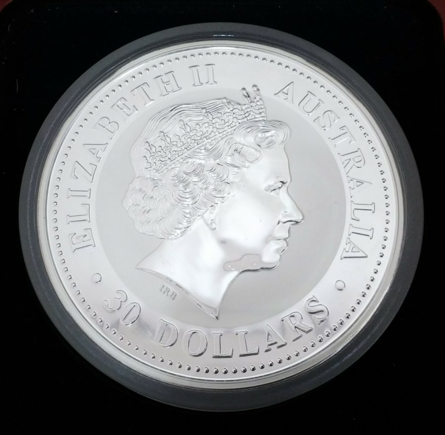 9027 10オンス999 SILVER 2000年龍(辰)ミレアム干支コイン銀貨 造幣局