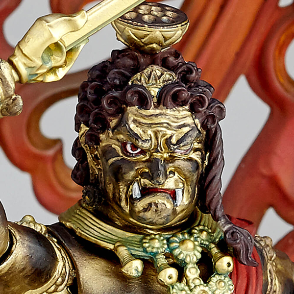 タケヤ式自在置物 不動明王 ＜黄不動＞｜KTプロジェクト｜海洋堂