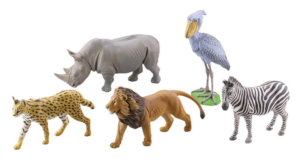 カプセルQミュージアム WILD RUSH 真・世界動物誌Ⅰ～アフリカサバンナ