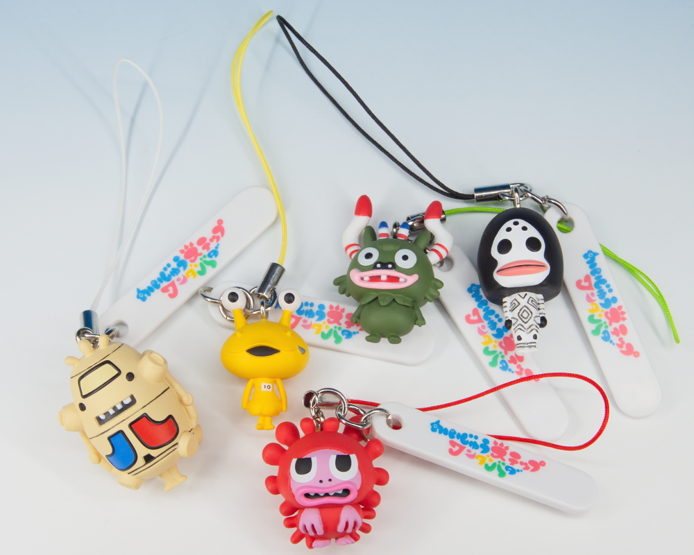 キュートな“こどもかいじゅう”を フィギュアストラップに！｜海洋堂