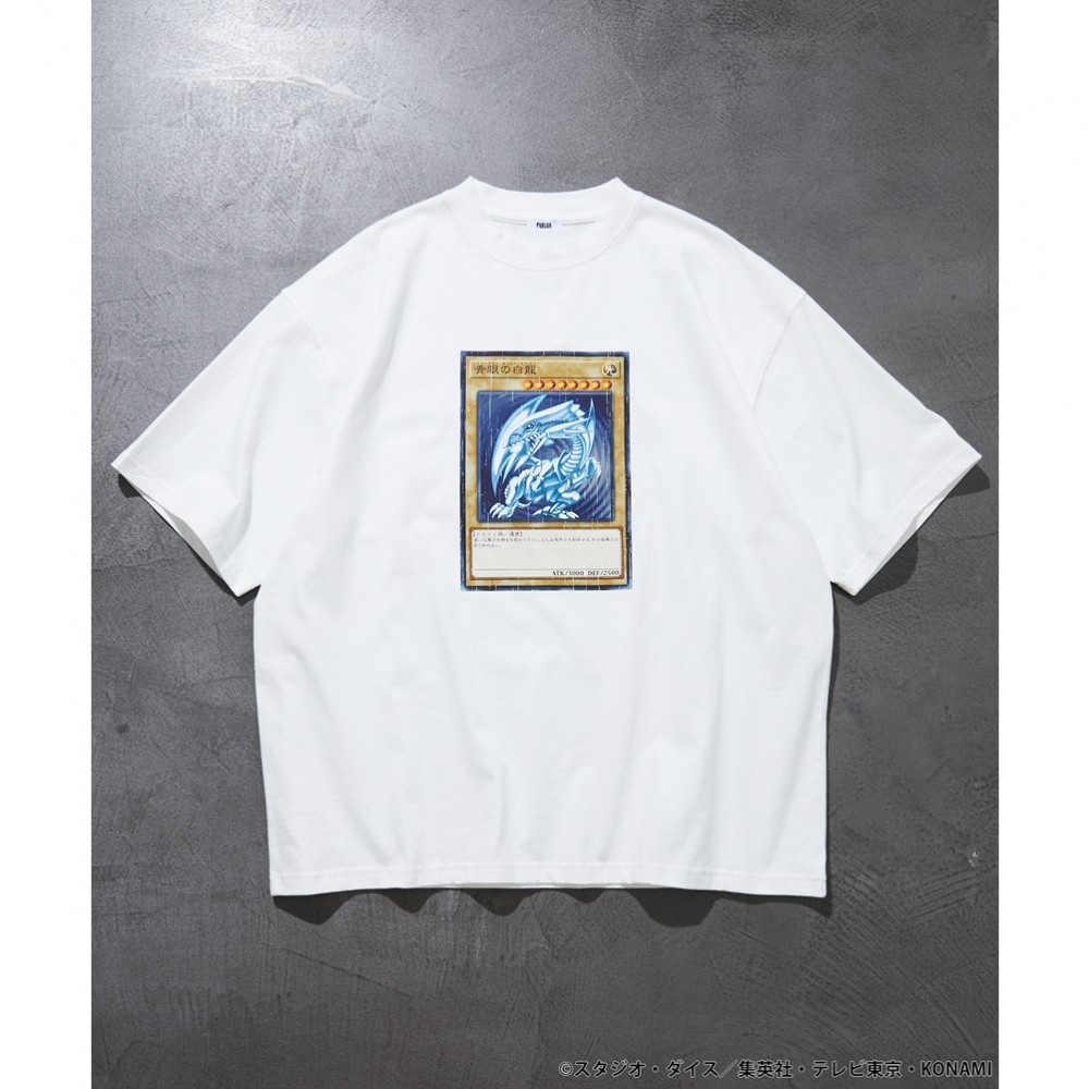 遊☆戯☆王DM×PUBLUX Print Tee(青眼の白龍プリント) | KAIBA