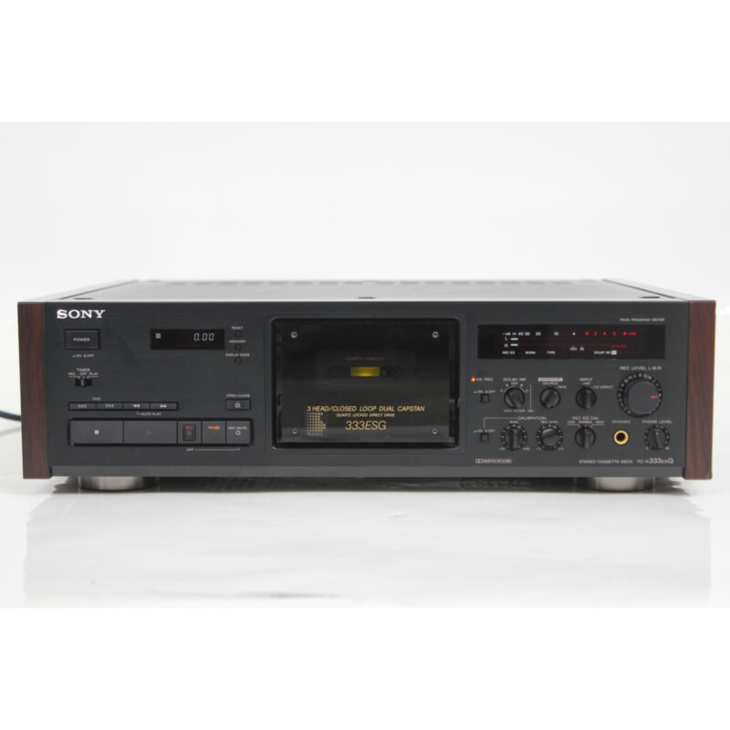 SONY TC-K333ESG カセットデッキ(ジャンク)