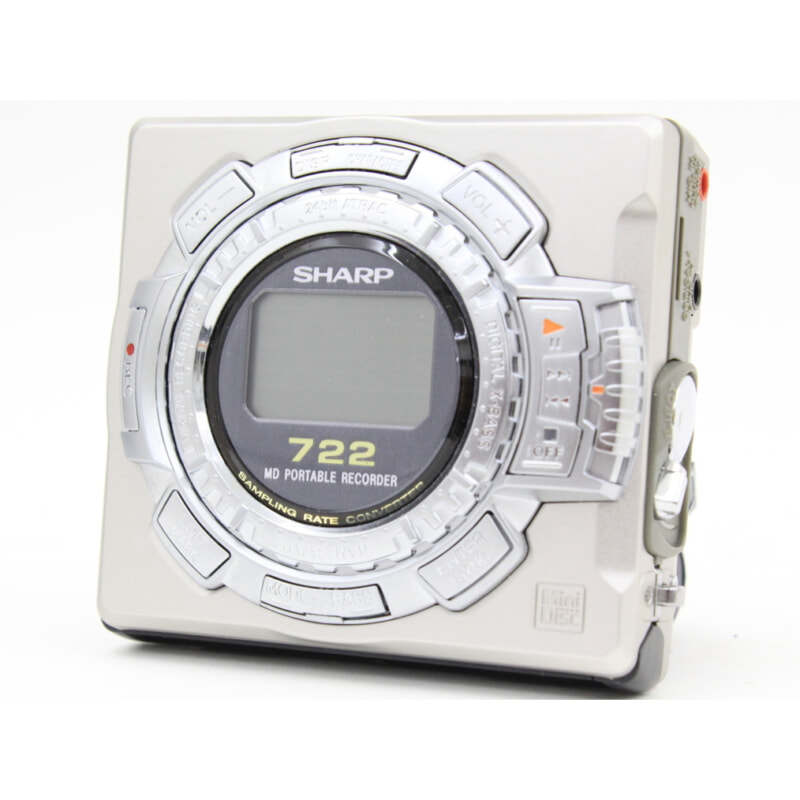 SHARP シャープ MD-J MD-MS722-S MDプレイヤー/レコーダーの買取実績