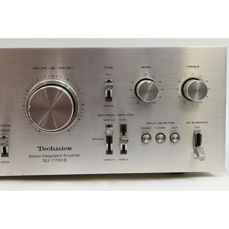 Technics テクニクス SU-7700Ⅱ プリメインアンプの買取実績 | 大阪