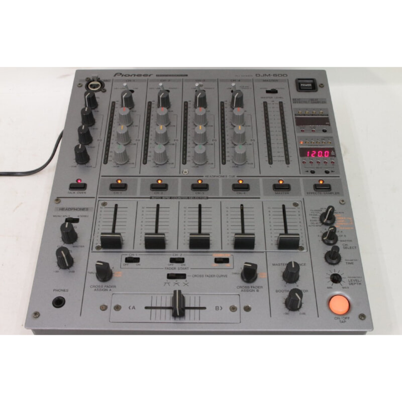 Pioneer DJミキサー DJM-600 Pioneer DJ DJM-600 (archived): 仕様と特長