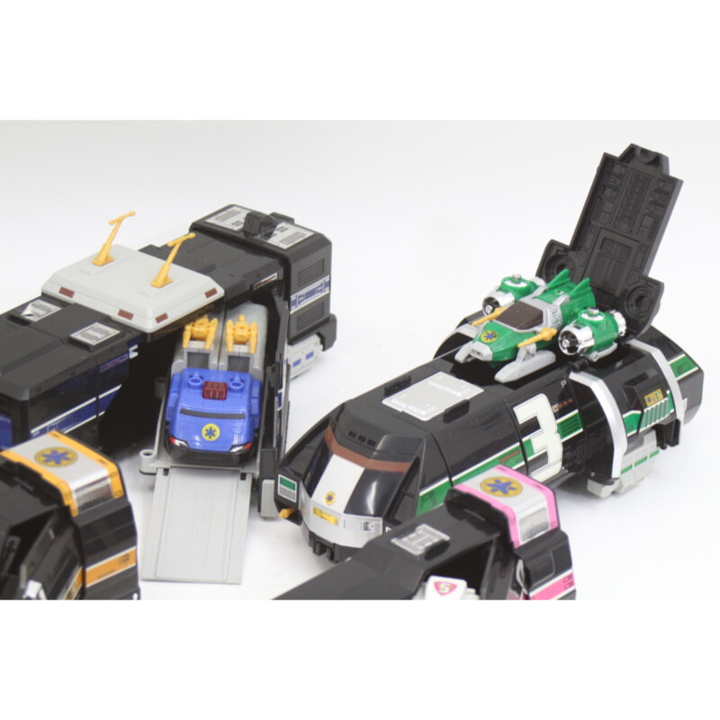 DX超合金 救急戦隊ゴーゴーファイブ4個セット DX超合金 救急戦隊