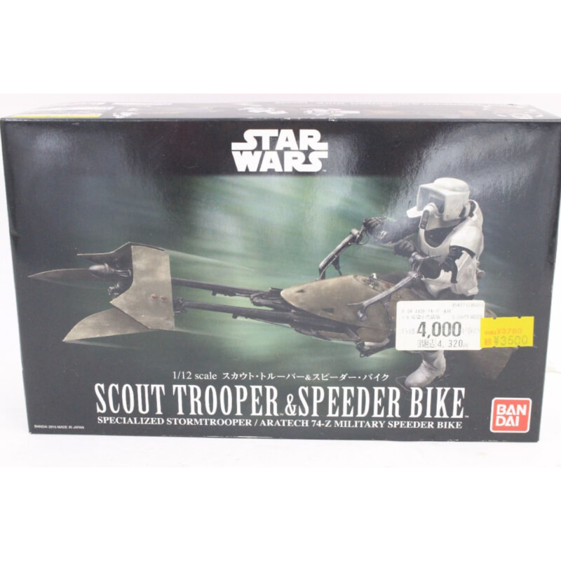 スターウォーズ 1/12 スカウト・トルーパー&スピーダー・バイク