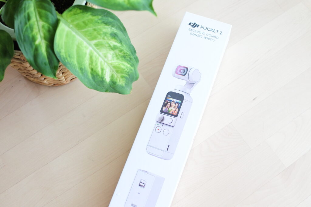 DJI Pocket2限定コンボ白サンセットホワイト】購入したアラフィフ主婦