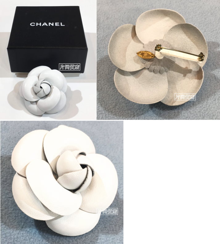 CHANEL】カメリアコサージュ❤︎未使用❤︎ブローチ ❤︎約10cm