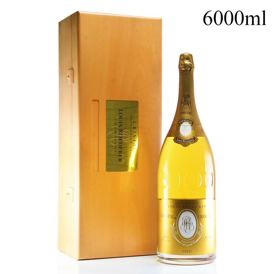 ルイ・ロデレール クリスタル 空瓶,木箱 飲料・酒 ルイ・ロデレール