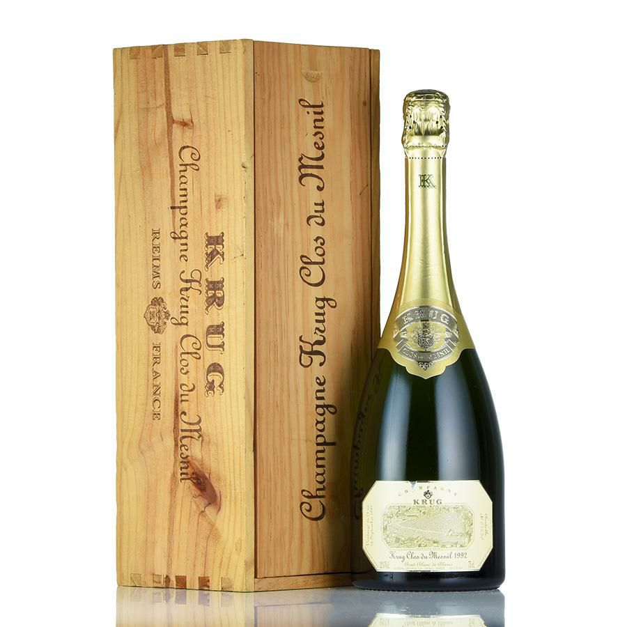 クリュッグ クロ デュ メニル 1992 木箱入り クロ ド メニル Krug Clos
