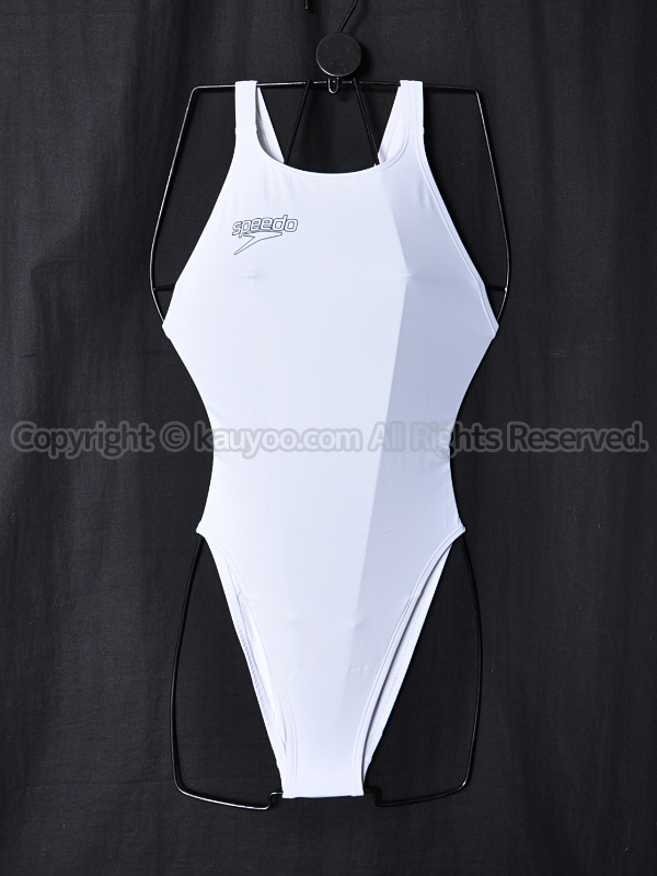 買取】speedoスピードFastskin XT白レースカット競泳水着SD42A03NホワイトW