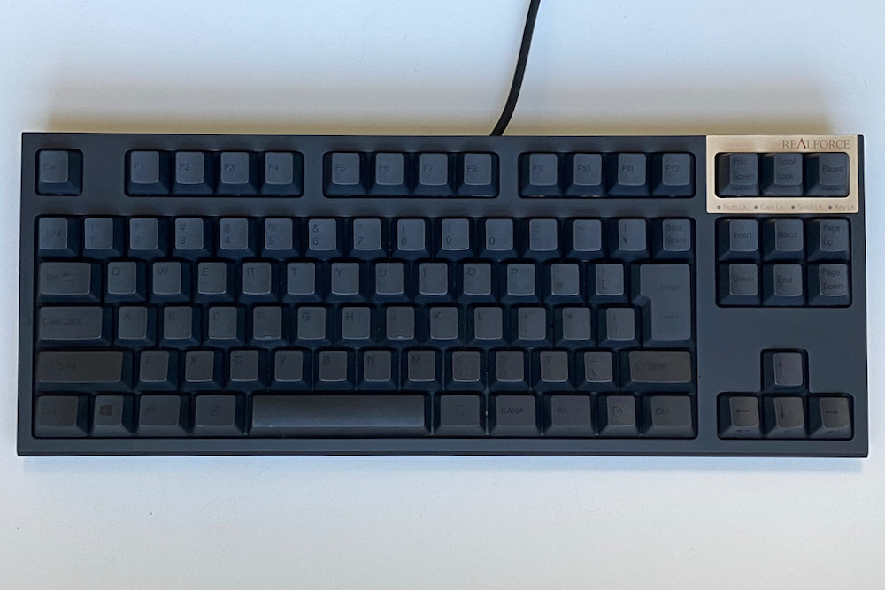 Realforce 108UBK 静電容量無接点方式キーボード（美品・動作良好