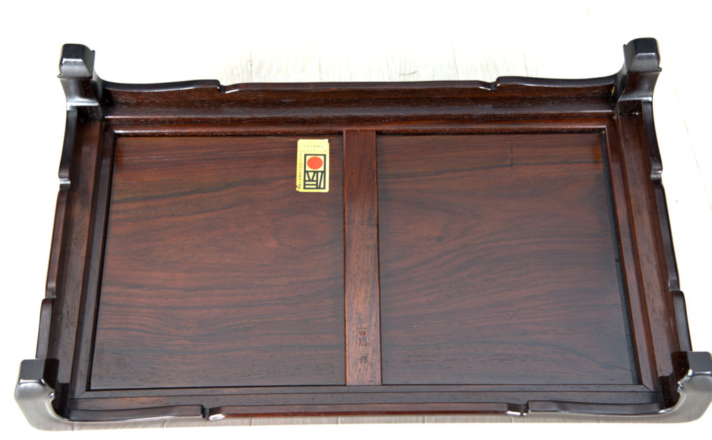 花台:紫檀 吉勝作 無地 1.6尺 大阪唐木指物伝統工芸品 no.8774 / 唐木