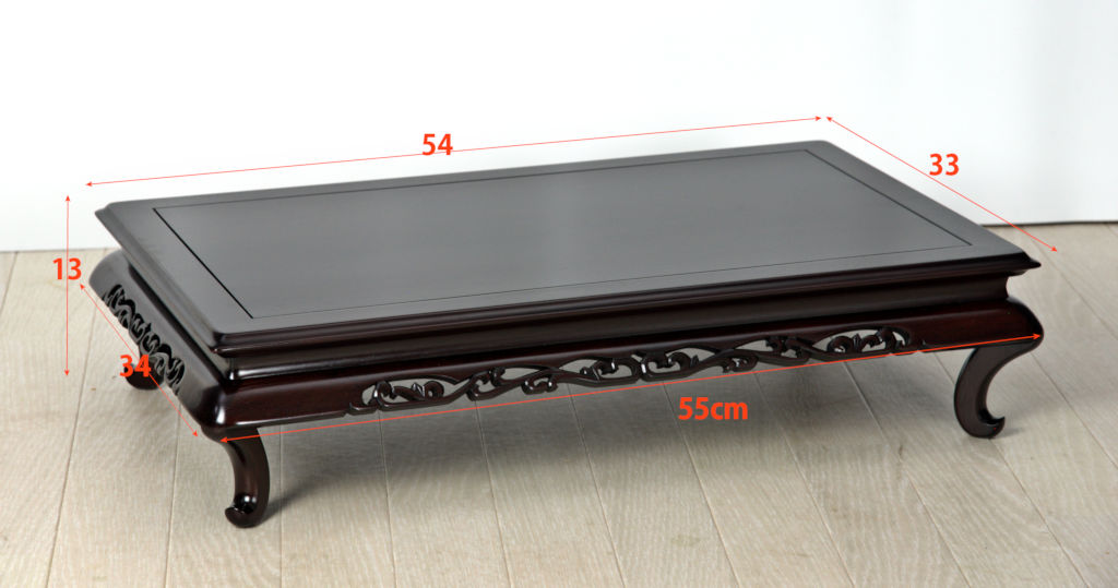 時代物 唐物 唐木 銀象嵌唐草付 花台紫檀 華道具飾り棚茶道具骨董品