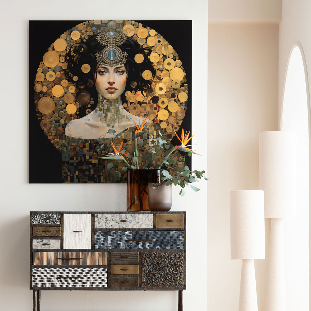 KARE（カレ）Red Eye Lady アートパネル 絵画 インテリア KARE（カレ