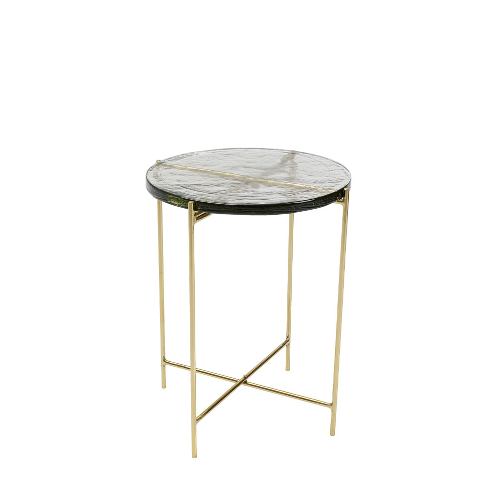 3個中の2 KARE カレ リンボ サイドテーブル 中 大理石トップ 瑪瑙入り