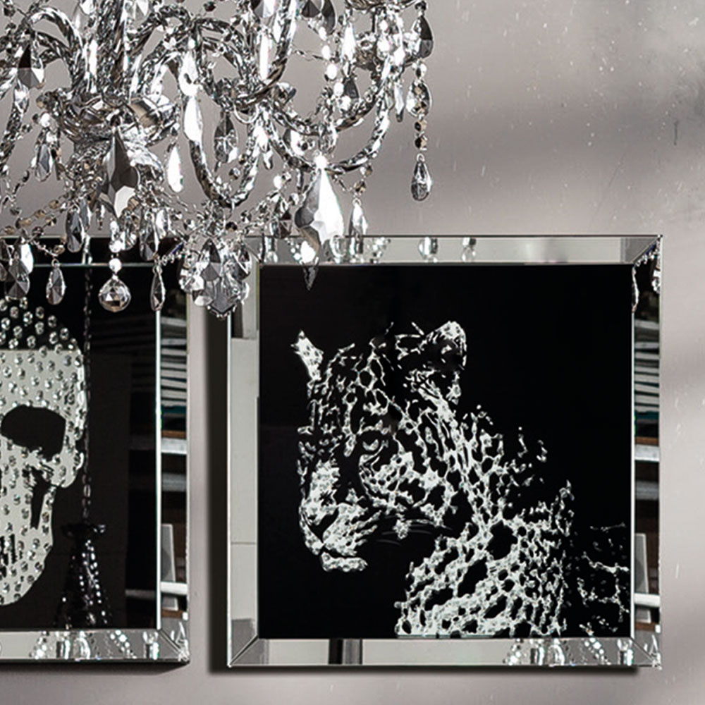 ミラーレオパード アート ｜【KARE】ドイツの家具・インテリア雑貨