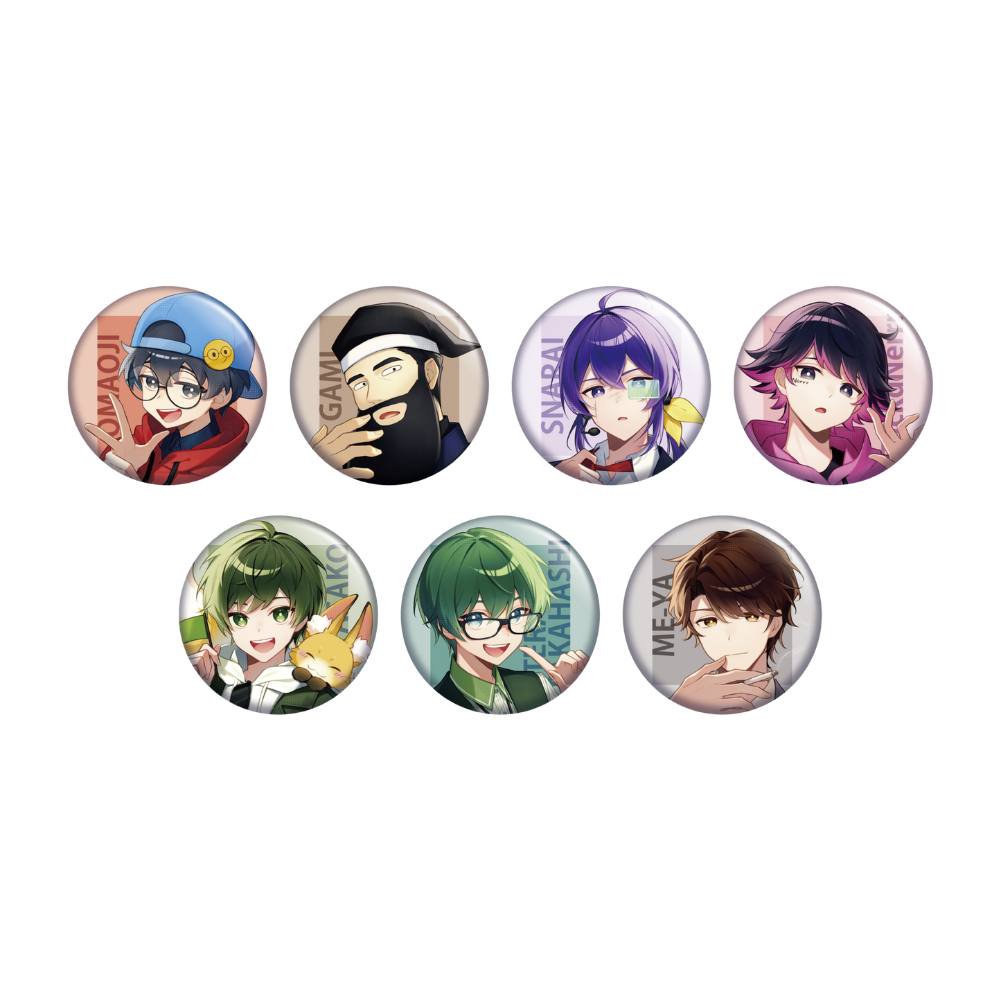 高田村交易所】ランダム缶バッジ（大阪） – karel-shop