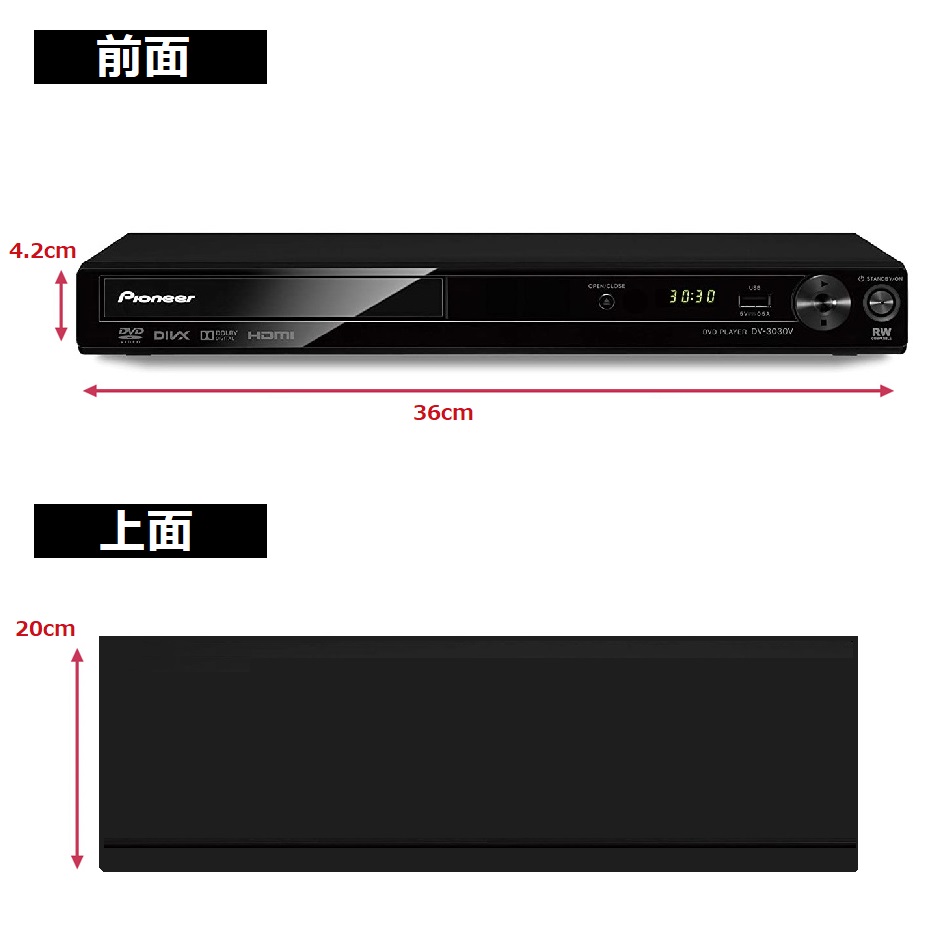 Pioneer DVDプレーヤー レンタル | デジタル機器レンタル カリナイト