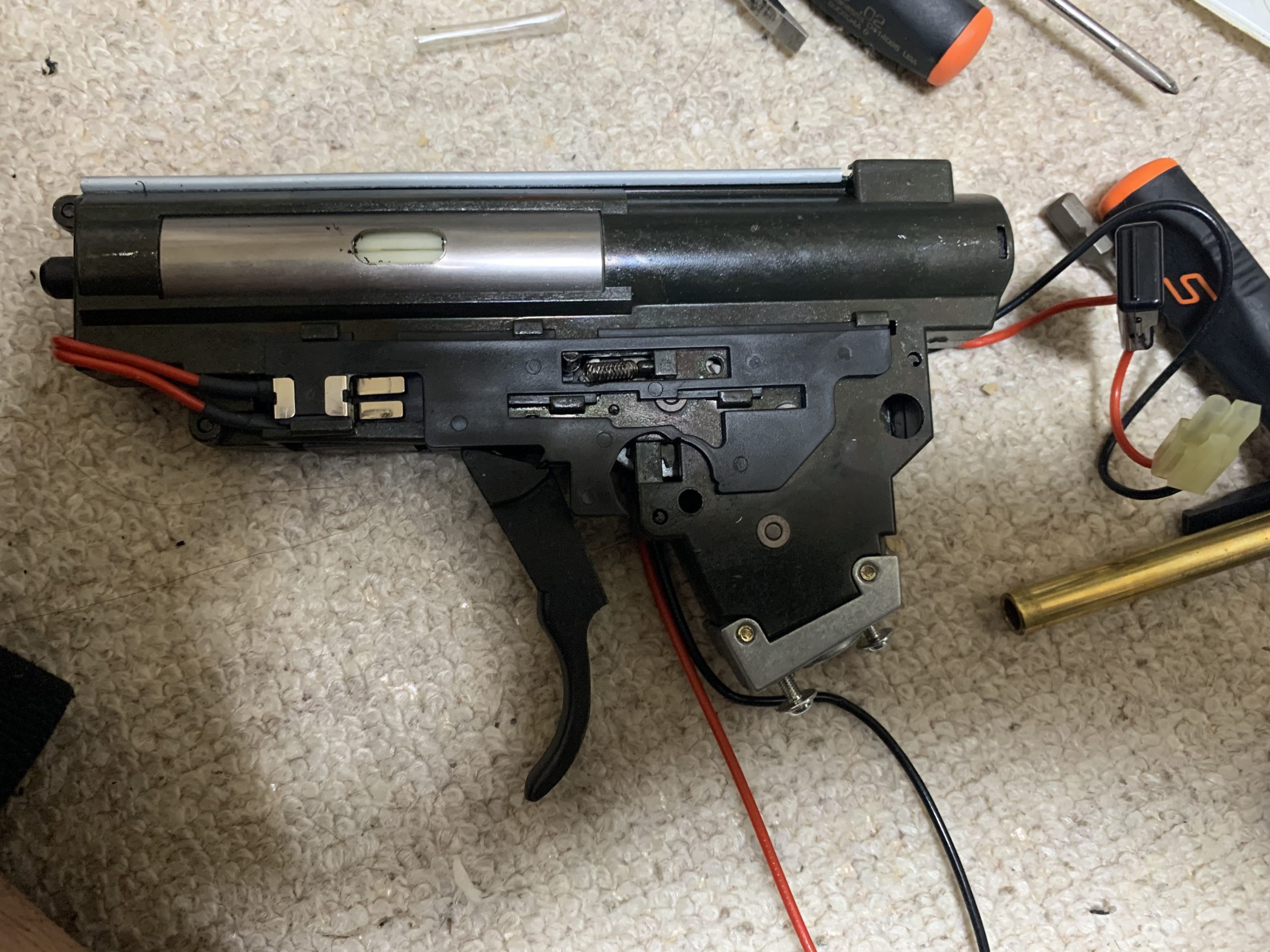 東京マルイ MP5K ハイサイクル 長期使用品のレビューと分解