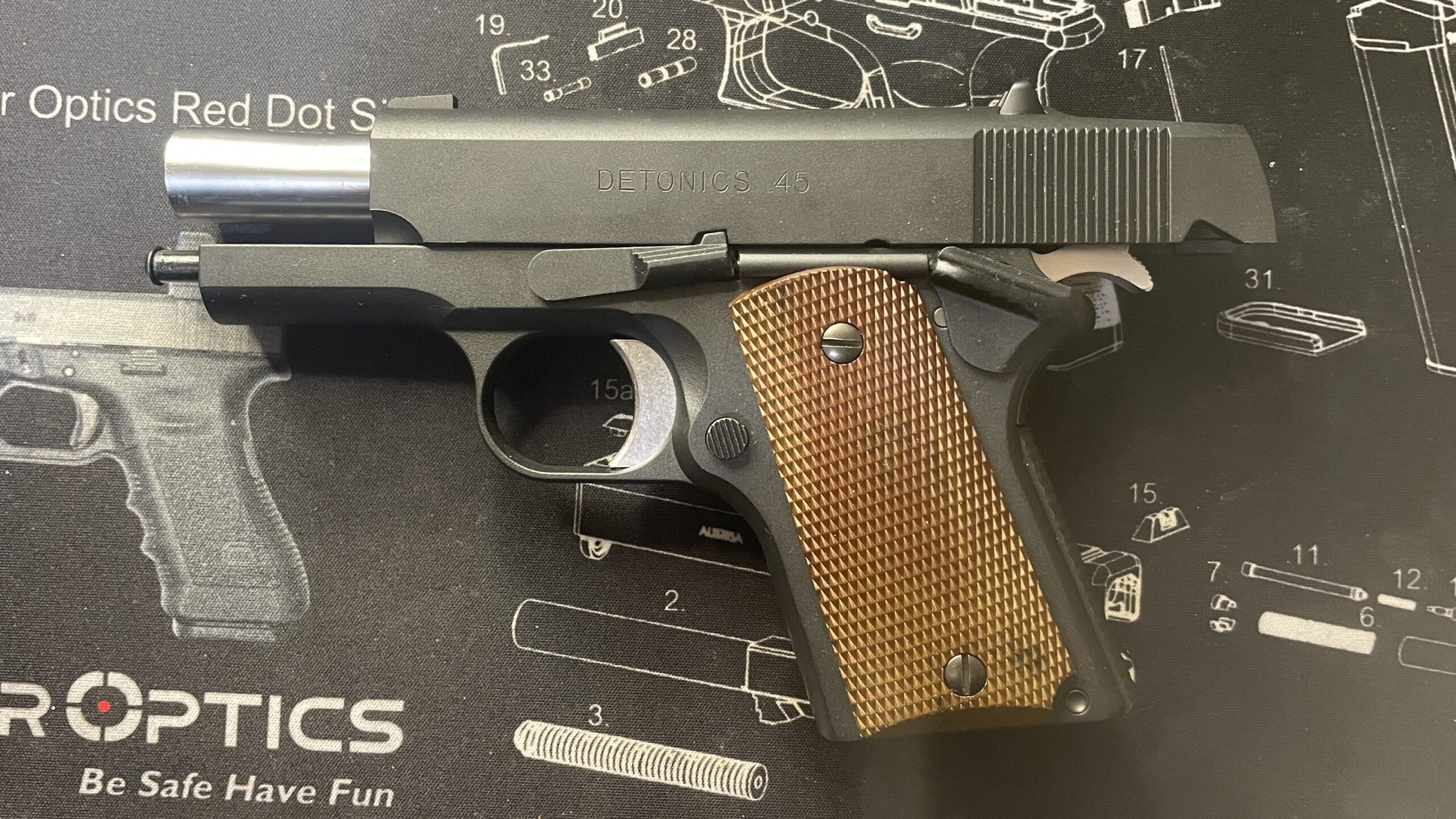 東京マルイ デトニクス.45 コンバットマスター レビュー