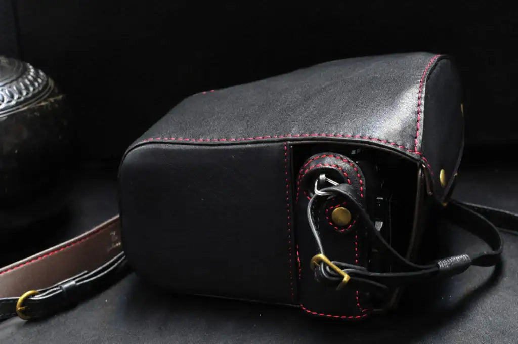 Fujifilm X H1 Leather Camera Case - Combo Set