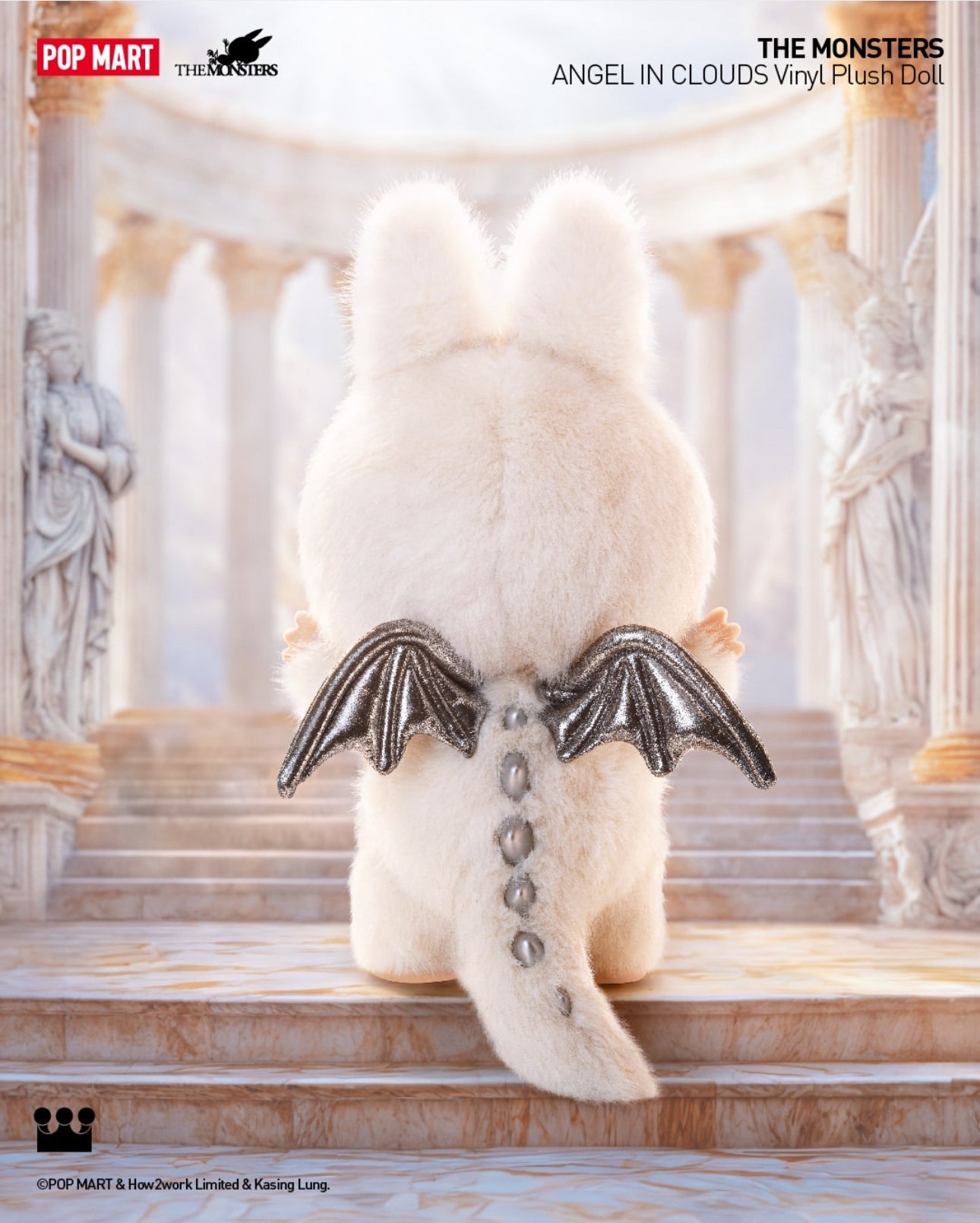 THE MONSTERS ANGEL IN CLOUDS ぬいぐるみ ジモモ ポップマート ZIMOMO