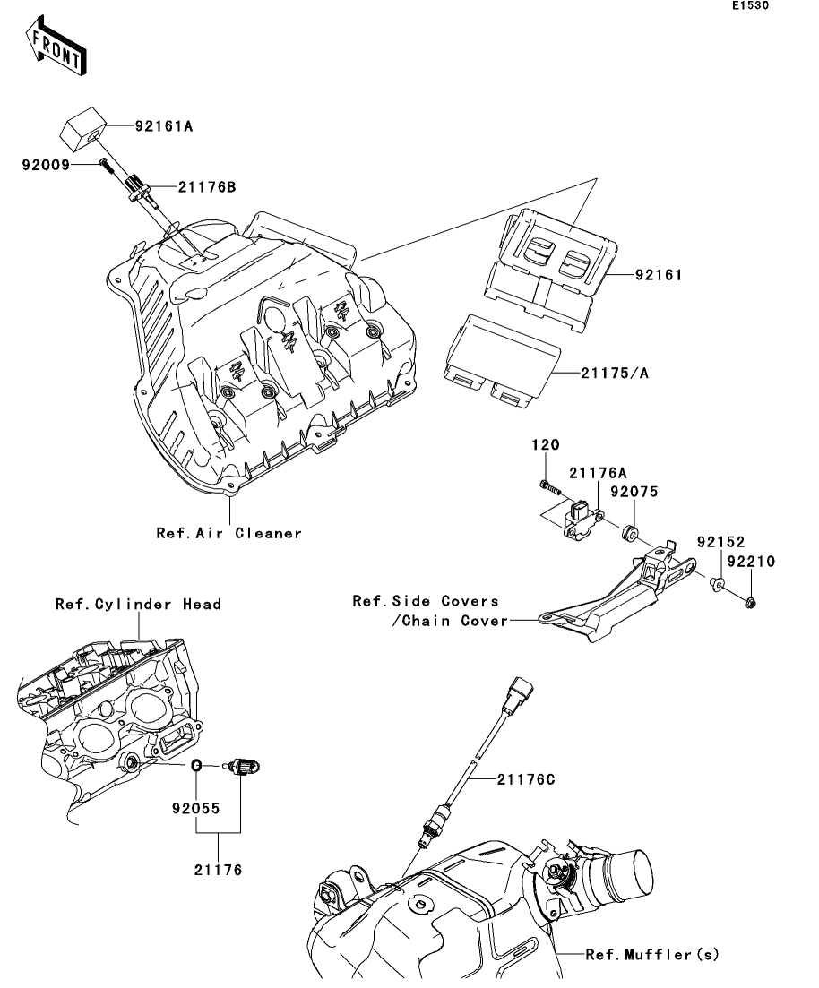 カワサキパーツ/ウエア＆グッズオンラインショップパーツ選択